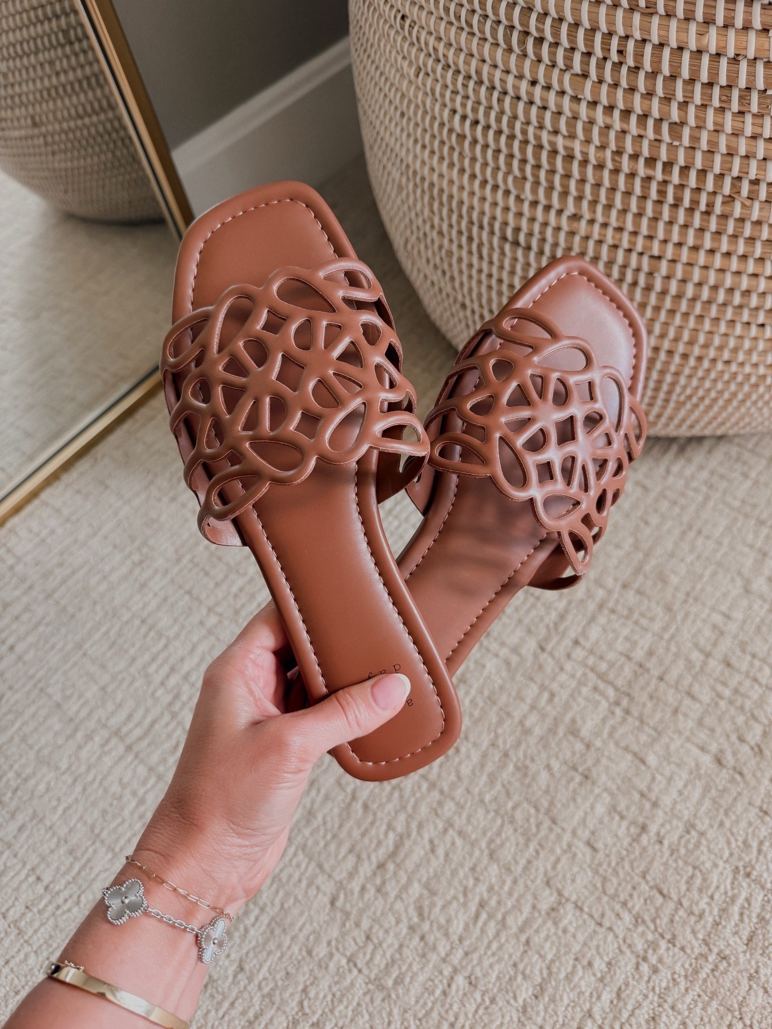These $20 look-for-less sandals live up to the hype! I went true to size  



#LTKSeasonal #LTKootd #LTKSaleAlert