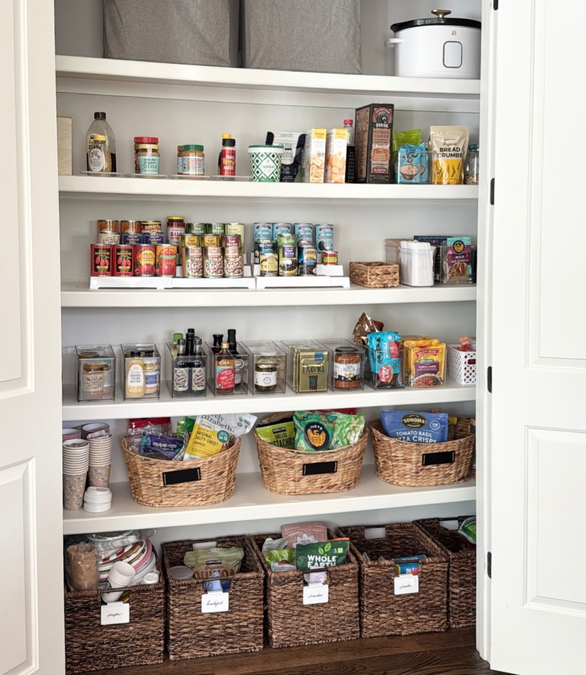 Nothing super fancy but sharing whatever have used for years in our pantry to stay organized. Also sharing a couple more things I use in our kitchen. 