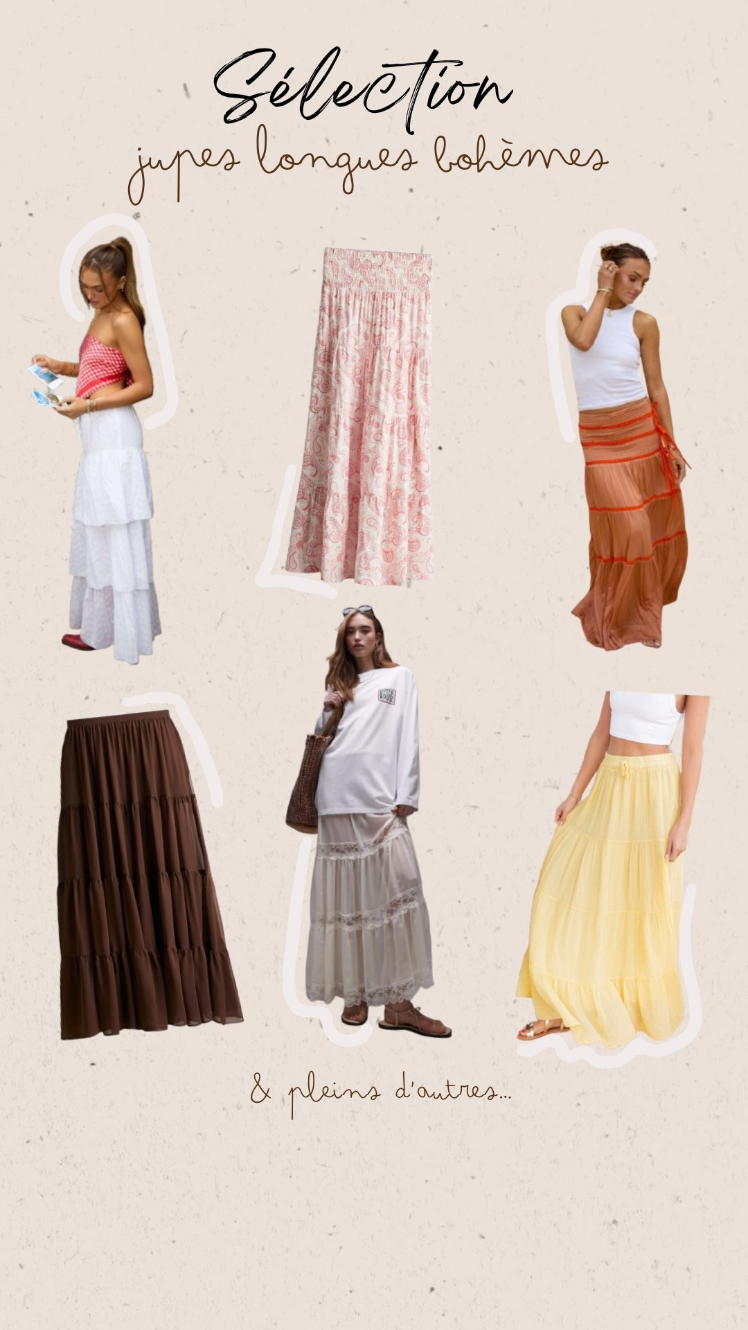 Sélection de jupes longues bohèmes 

#LTKspring #LTKstyletip #LTKsummer