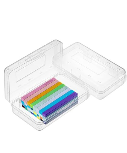 Mr. Pen- Plastic Pencil Box Case, 2 Pack, Clear, Crayon Box, Clear Pencil Case for Kids, | Amazon (US)