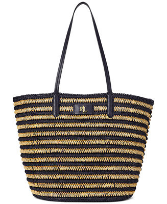 Straw Brie Tote Bag | Macy's