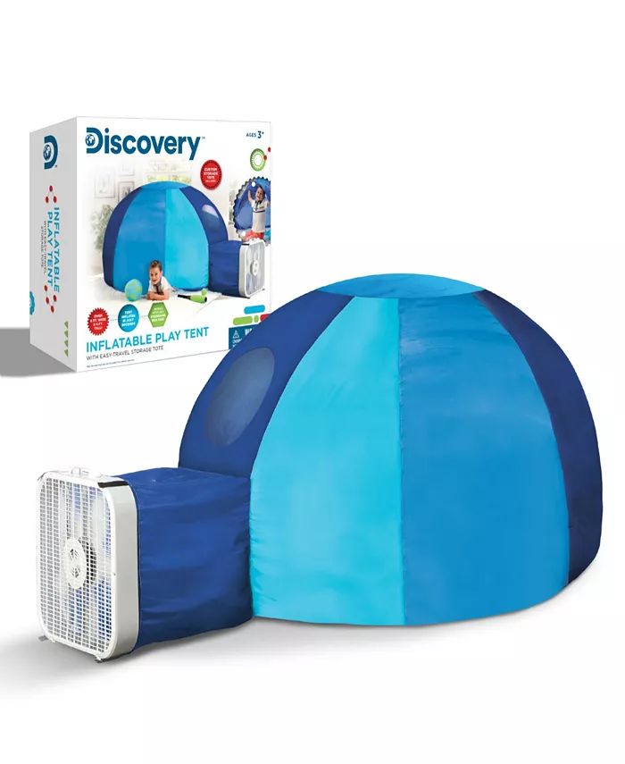 CLOSEOUT! Inflatable Play Tent, w/ Easy Travel Storage Tote | Macy's