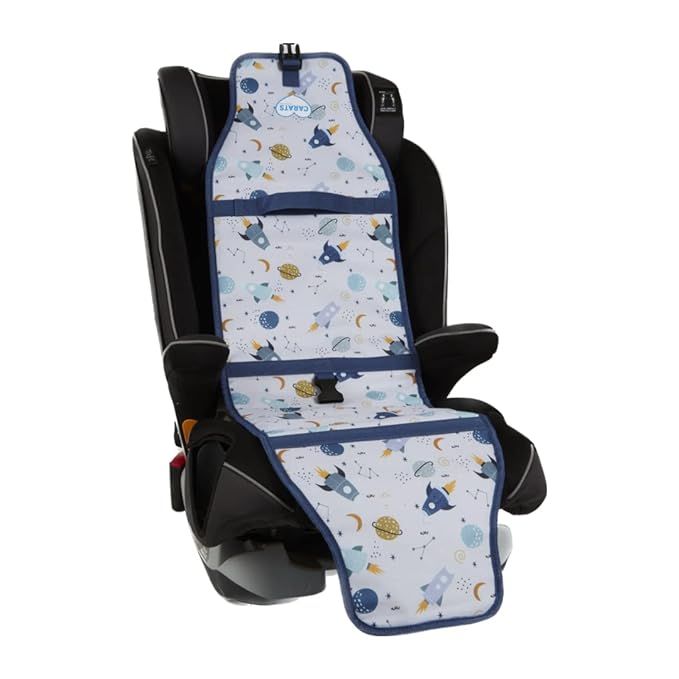 Carats Car Seat Cooler for Baby with COOLTECH - Baby Car Seat Cooling Pad (Space) | Amazon (US)