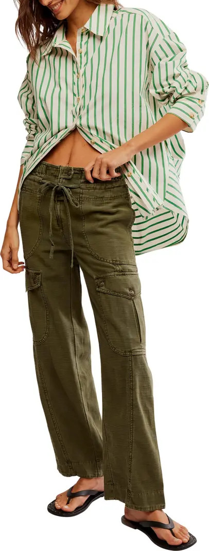 Free People Park Ave Cotton Cargo Pants | Nordstrom | Nordstrom