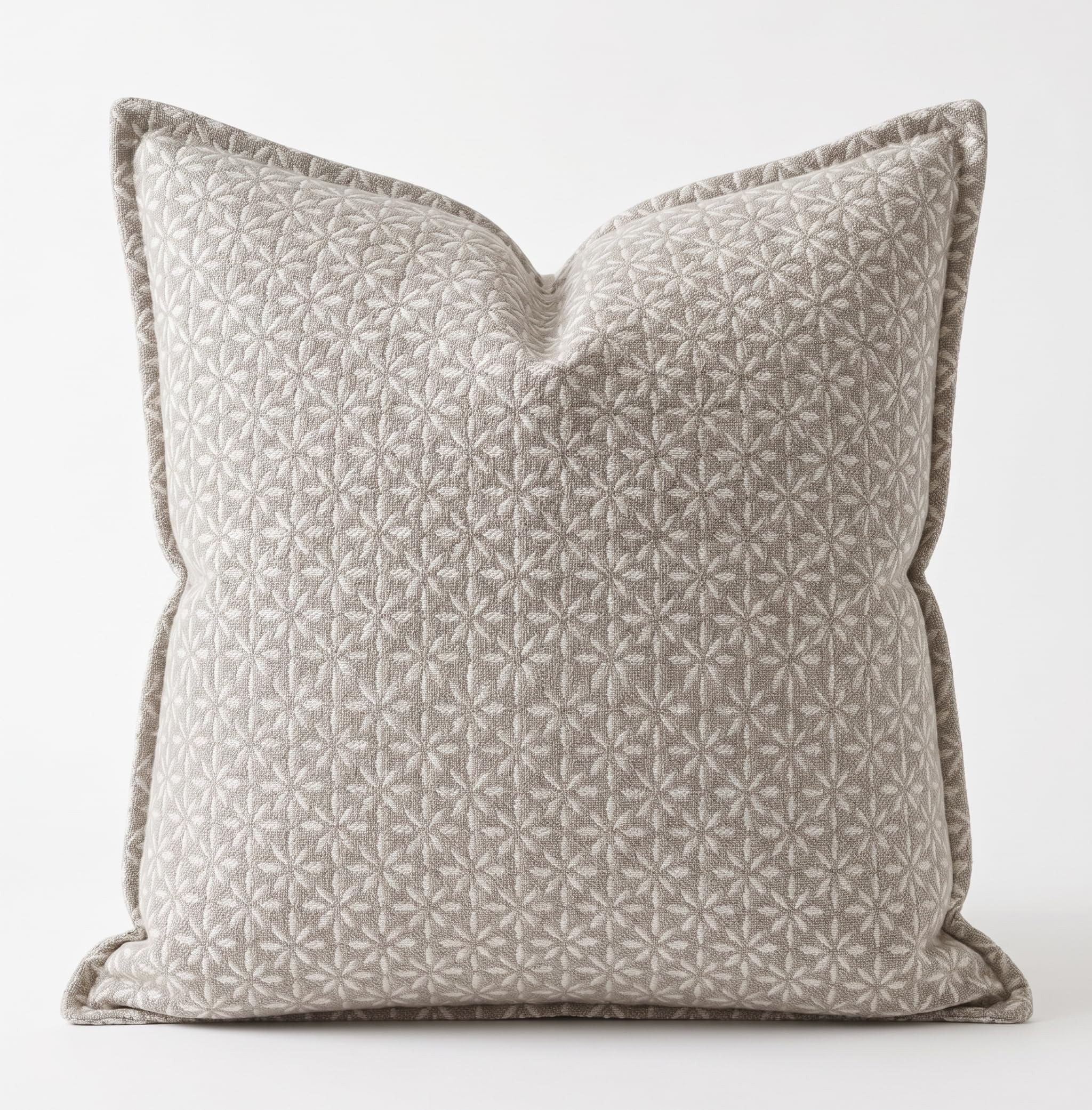 Amazon.com: SanVia Cotton Throw Pillow Covers 20x20 \u2013 Handwoven Jacquard Texture, Fade-Resis... | Amazon (US)