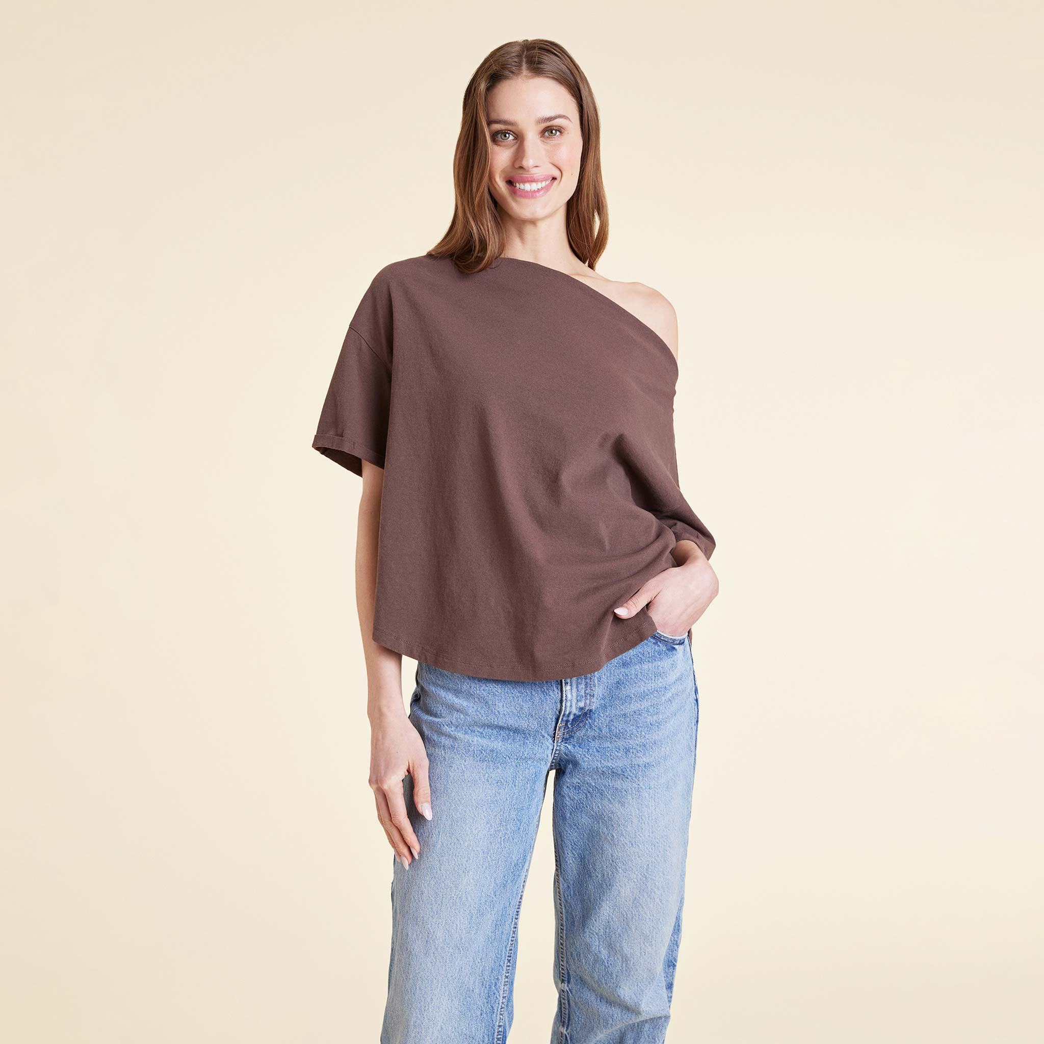 Off The Shoulder T-Shirt | nuuds