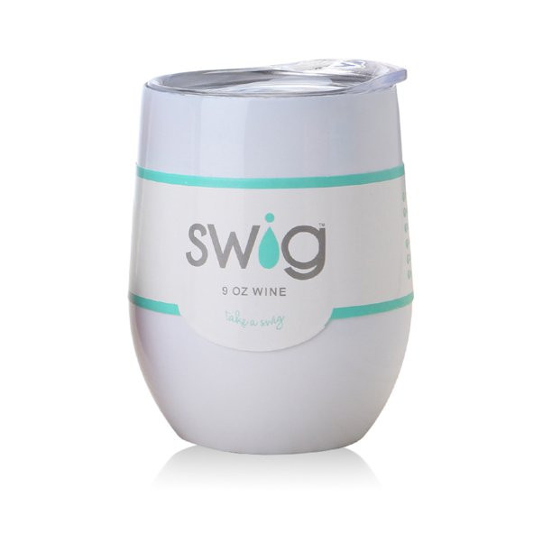 UKAP 12oz Double Walled Wine Glasses Stainless Steel Tumbler Cup with Straws Vacuum Insulated Dri... | Walmart (US)