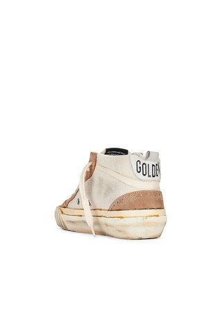 Golden Goose Mid Star Sneaker in Natural White, Tobacco, Golden, Cream, & Optic White from Revolv... | Revolve Clothing (Global)