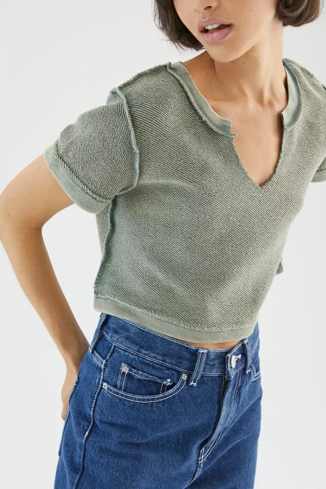 BDG Lawson Heavy Knit Tee | Urban Outfitters (US and RoW)