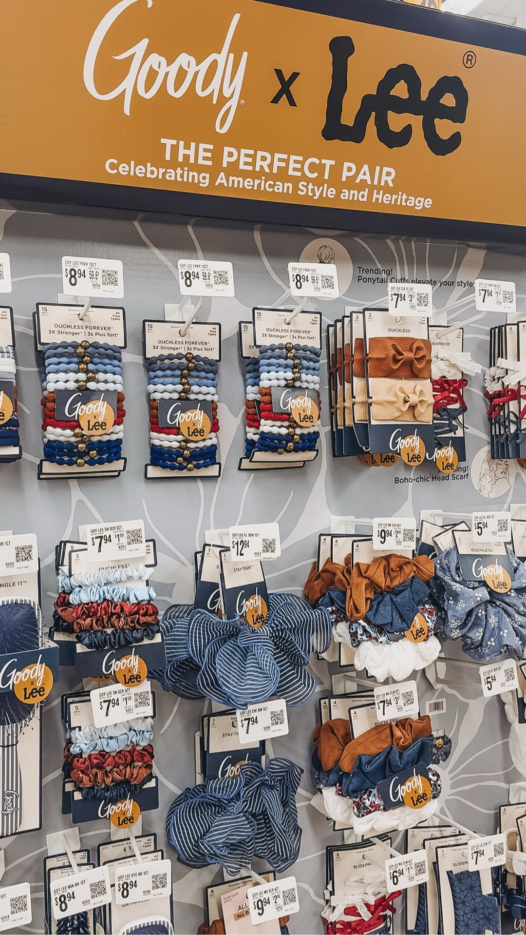 In love with this Goody X Lee Collection at Walmart! 🤠🩵🤎 #walmart #walmartfinds #westernfinds #westernaccessories #hairaccessories 