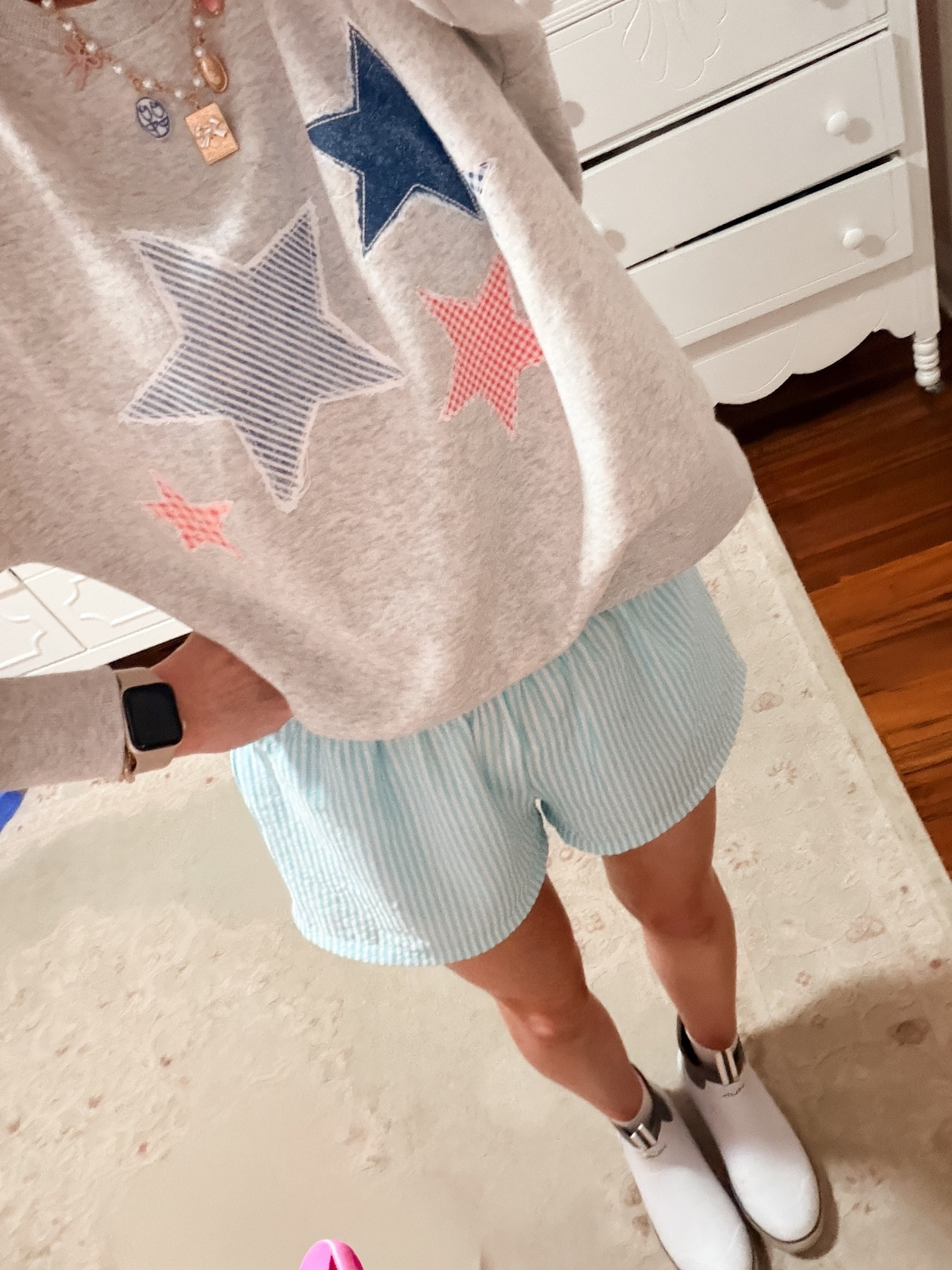rainy day fit ☔️ ⭐️🇺🇸

#LTKmomlife #LTKootd #LTKSeasonal