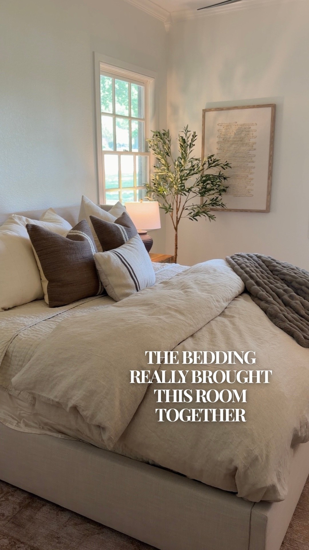 I’ve been slowly pulling together our bedroom, and these are the kinds of neutral home finds I love—soft textures, warm tones, and classic pieces that make the room feel finished without feeling overdone. The bedding, pillows, throw, lamp, and natural touches all work together so beautifully.

I’ve linked the pieces I can find here, including several of the home finds in this room. Such an easy, timeless bedroom look to recreate.

#LTKHome #LTKdayinmylife #LTKActive