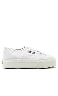 Superga 2790 Platform Sneaker in White from Revolve.com | Revolve Clothing (Global)