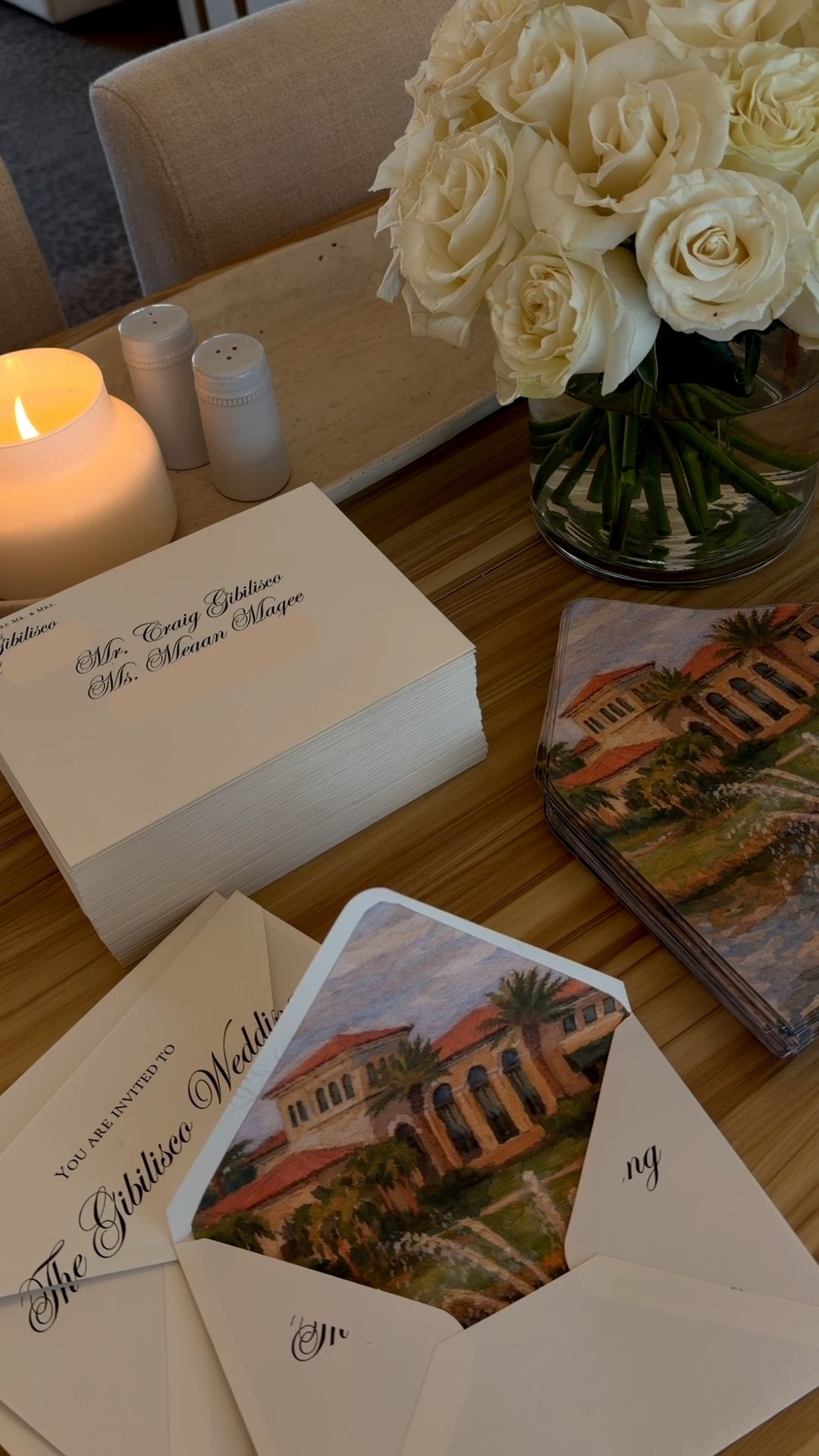 My sister’s beautiful save the date envelopes using my bestie @jensenlang  template ♥️

#LTKWedding