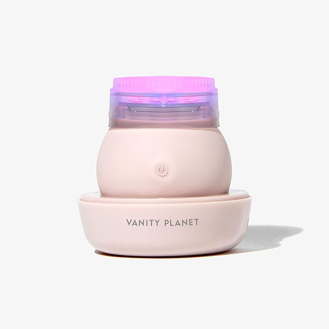 Vanity Planet LEDA Blue LED Silicone Face Brush - Deep Cleansing Light Therapy for Your Skin and ... | Amazon (US)