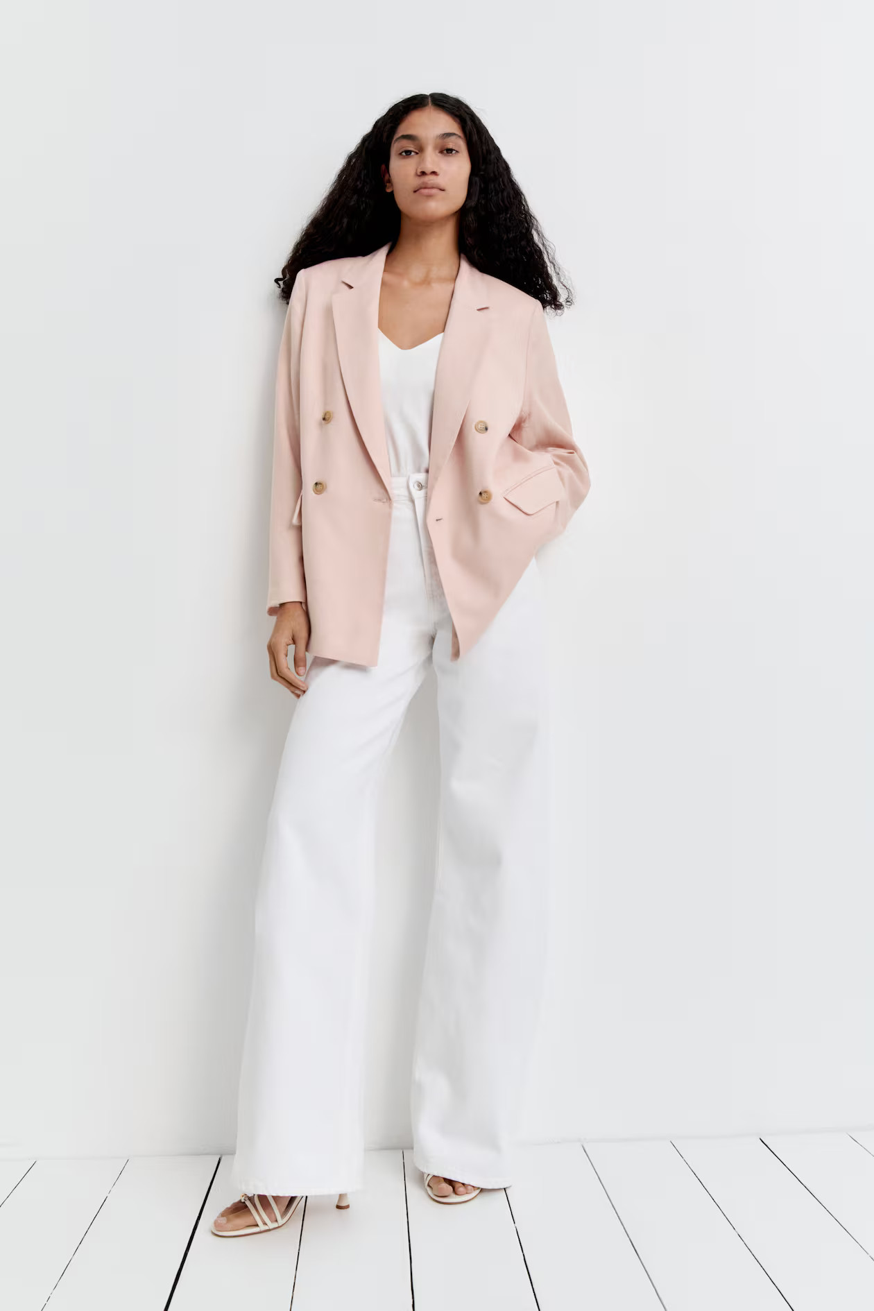 Blazer van linnenmix | H&M (DE, AT, CH, NL, FI)