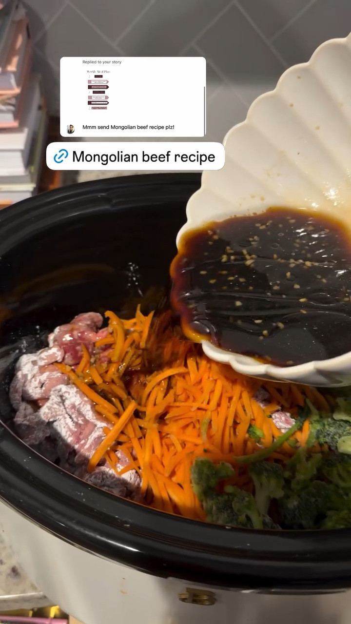 This slow cooker Mongolian is perfect for weeknights and I’ll forever love my gorgeous slow cooker 

#LTKHome #LTKmomlife #LTKfoodie