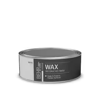 BEHR PREMIUM 8 oz. White Interior Chalk Decorative Wax 715016 | The Home Depot