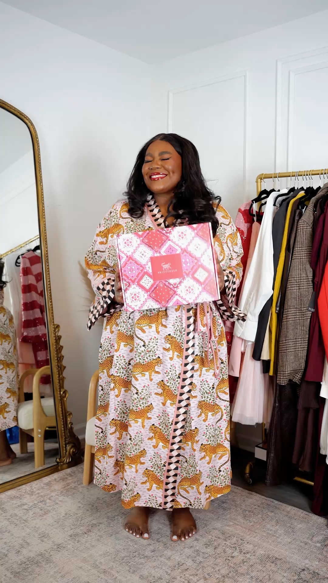 Hearts, ribbons and flowers: perfect Girlie pop pajamas  use code THAMARR to save $20 in any order over $100 — ends 2/28!

wearing 4X for oversized vibe
Size 3/4x in robe 

#plussizefashion #pajamas #robe 

#LTKFindsUnder100 #LTKPlusSize