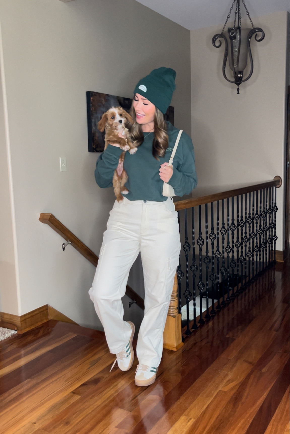 Cream cargo pants! 🤍 

#LTKsalealert #LTKshoecrush #LTKstyletip