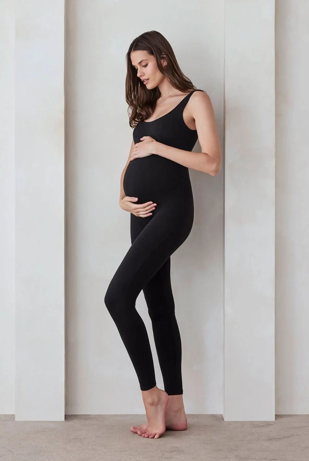 The Kate Maternity Unitard Bumpsuit | Shop The Kate Sleeveless Maternity Unitard | BUMPSUIT
