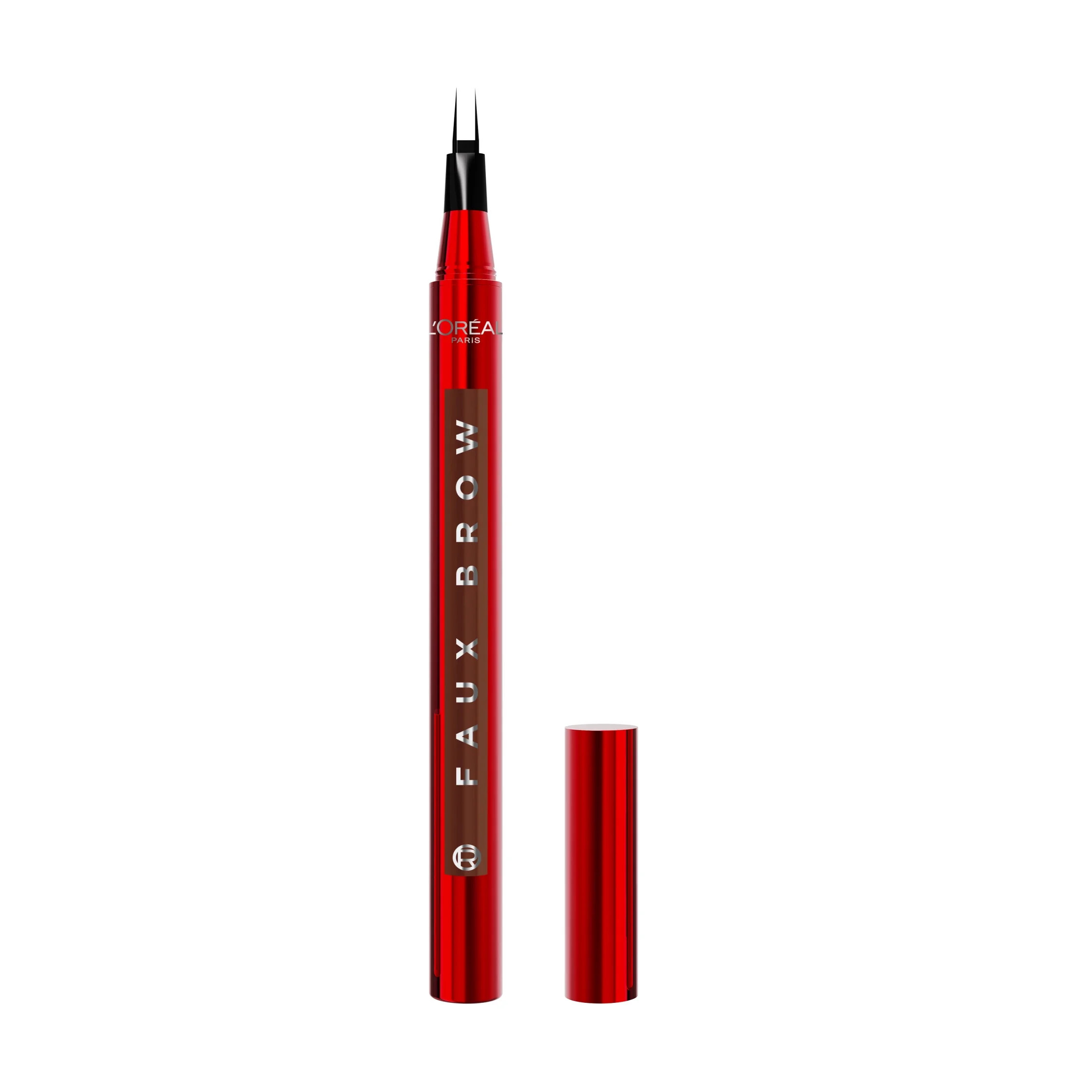 L'Or\u00e9al Paris Faux Brow, Waterproof Lightweight Hair-Like Brow Filling Pen, Light Brunette, ... | Walmart (US)