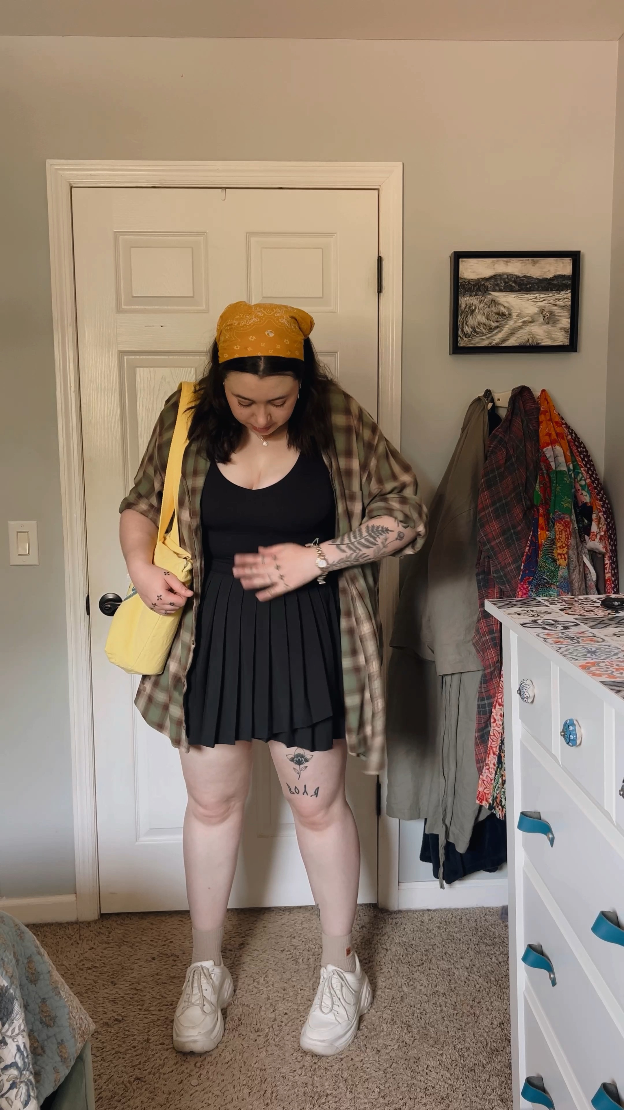 Weekend summer athleasure tennis dress outfit #midsizefashion #dressoutfit 

#LTKStyleTip #LTKActive #LTKMidsize