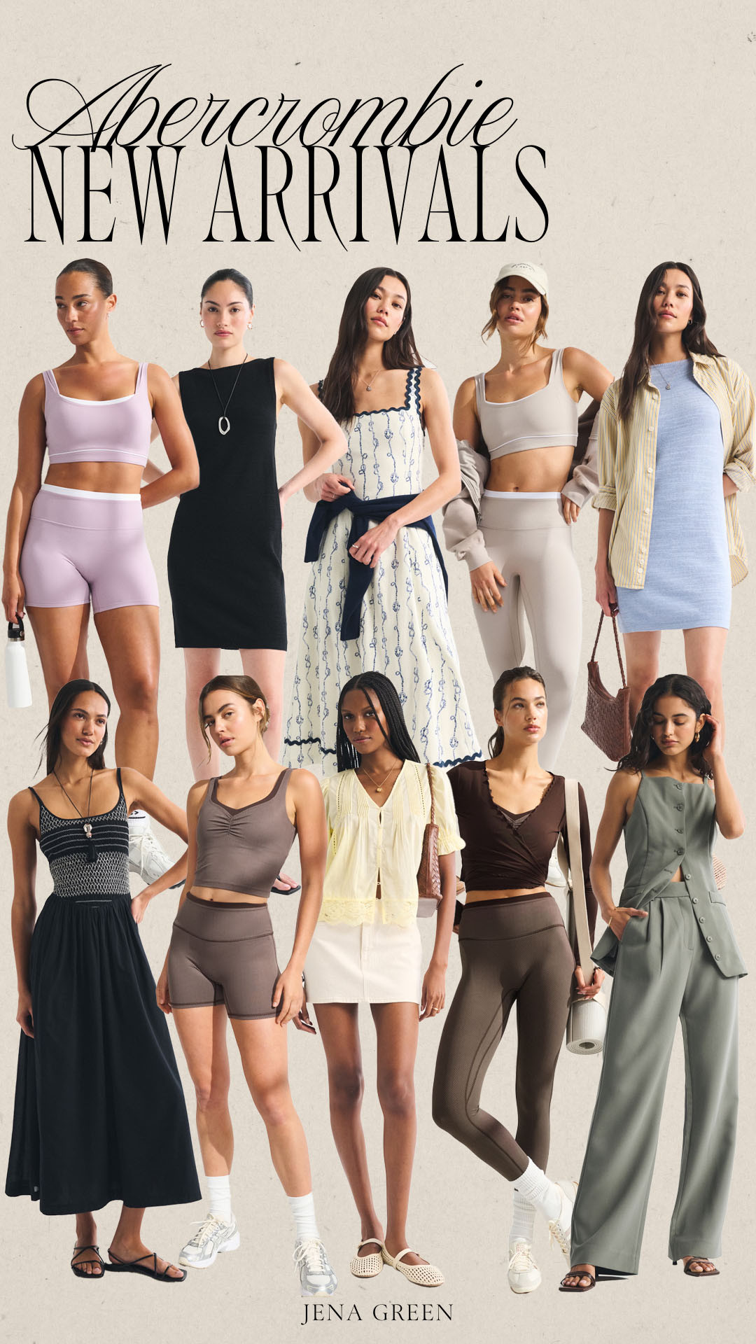 Abercrombie New Arrivals | Abercrombie New Fashion | Abercrombie Summer Fashion 

 #LTKootd #LTKSeasonal