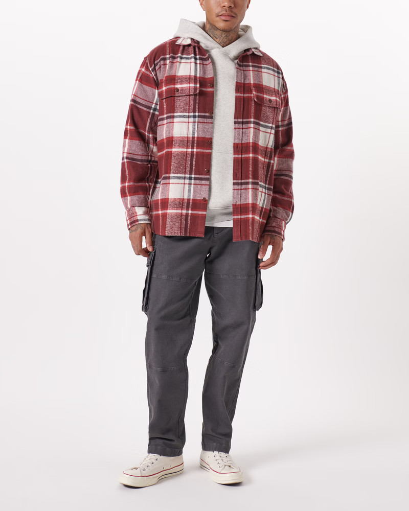 Exchange Color / Size
		
		
				
			


  
						90s Oversized Flannel | Abercrombie & Fitch (US)