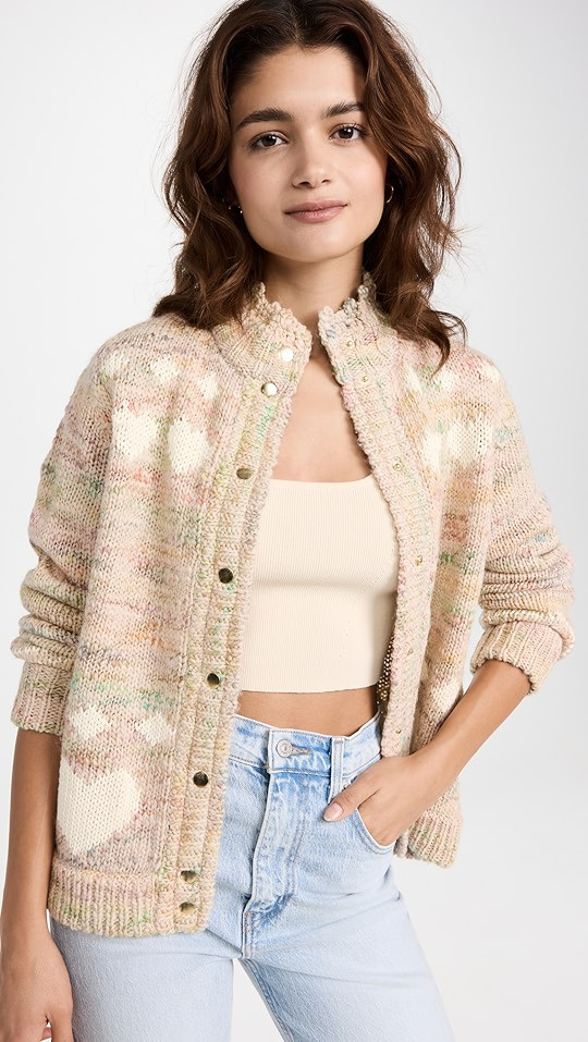 LoveShackFancy Polina Bomber | SHOPBOP | Shopbop