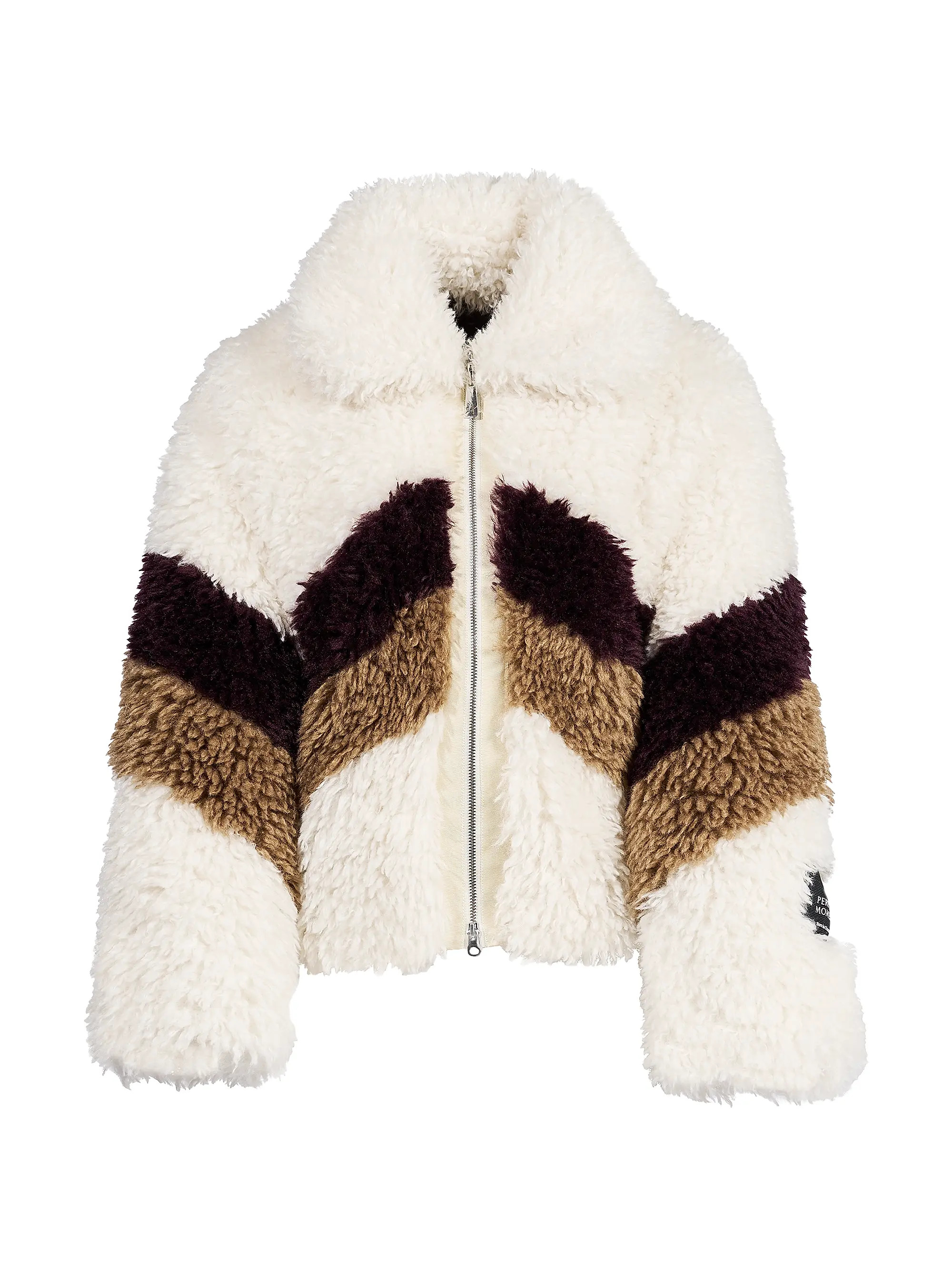 Luna Faux-Shearling Reversible Zip-Front Jacket | Saks Fifth Avenue