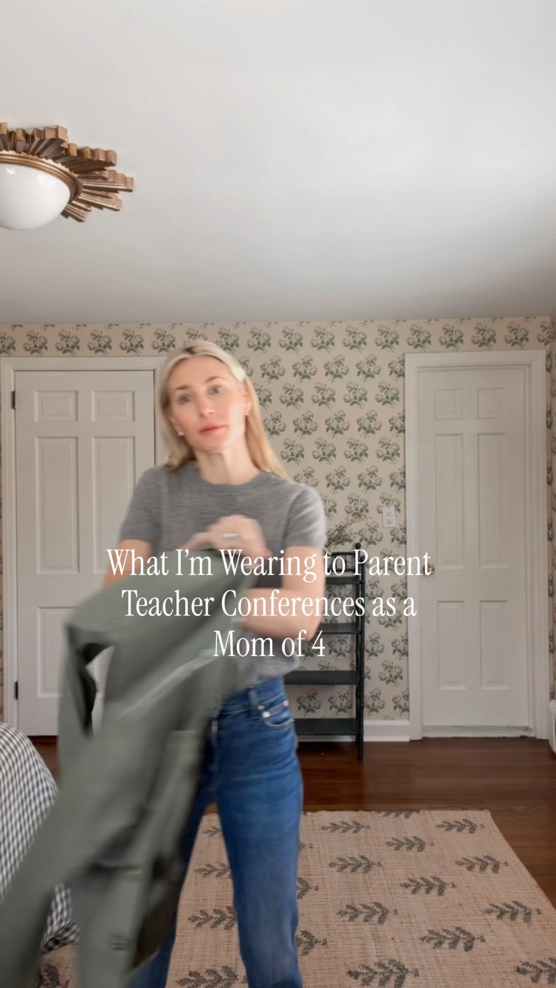 Early spring outfit I wore to parent teacher conferences 

#LTKgrwm #LTKootd