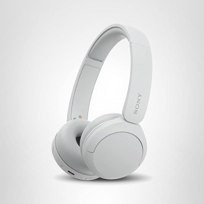 Sony WH-CH520 Wireless Headphones Bluetooth On-Ear Headset, White
        with Microphone, up to ... | Amazon (US)