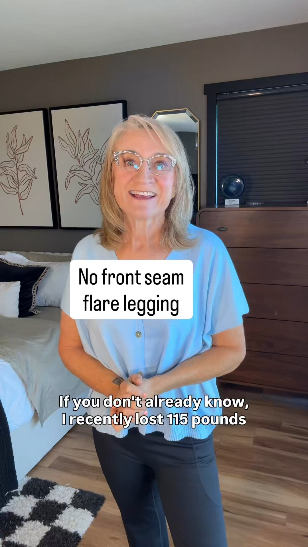 ✨ These flare leggings with no front seam are so good! I will be wearing these on repeat. And the little top is also very pretty and nice quality. @fireswan.official_  #flareleggings #ootd #bestleggingsever #affordablefashion #amazonleggings 

Comment “SHOP” and I’ll send the links  

Hi, I’m Lisa 👋 I share about affordable fashion 👗 for women 50+ and my weight loss journey. I’m 5'6", 135 pounds, and wear a size 4/6 (S) for reference.

#LTKootd #LTKOver40