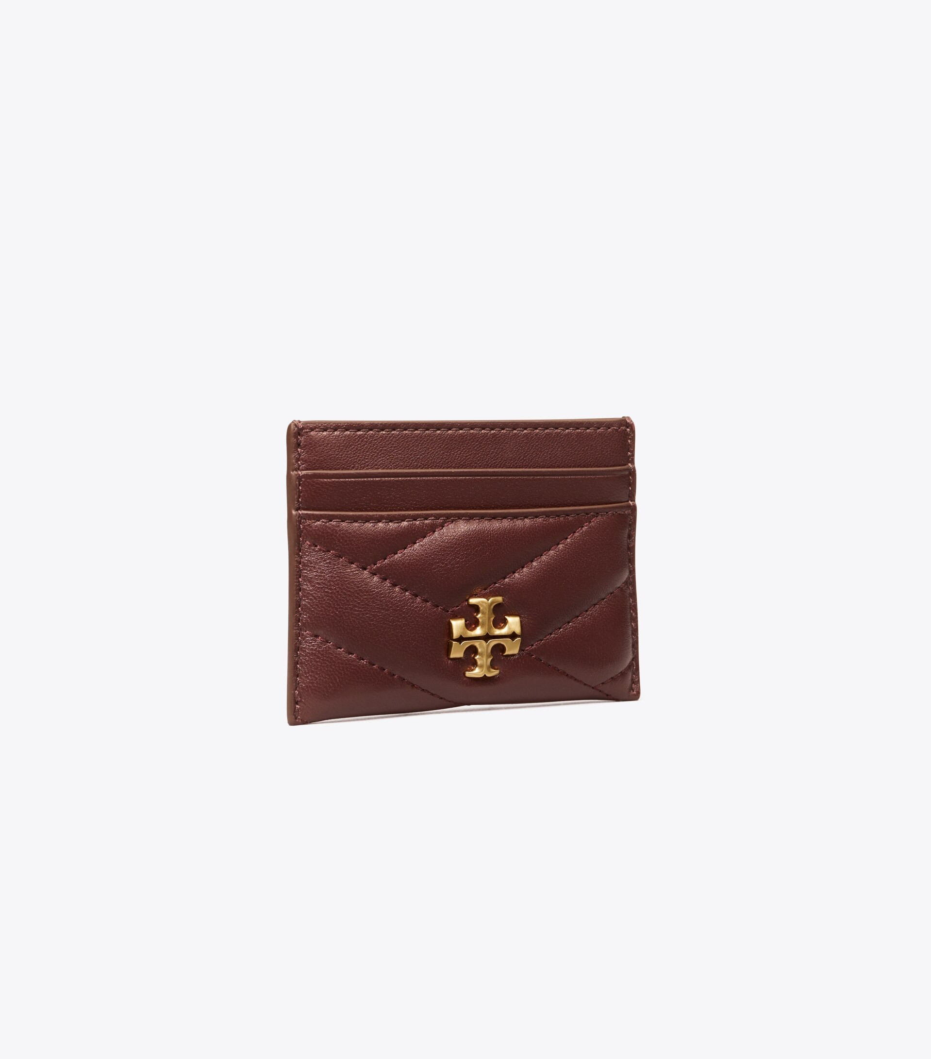 Kira Chevron Card Case: Women's Designer Card Cases | Tory Burch | Tory Burch (US)