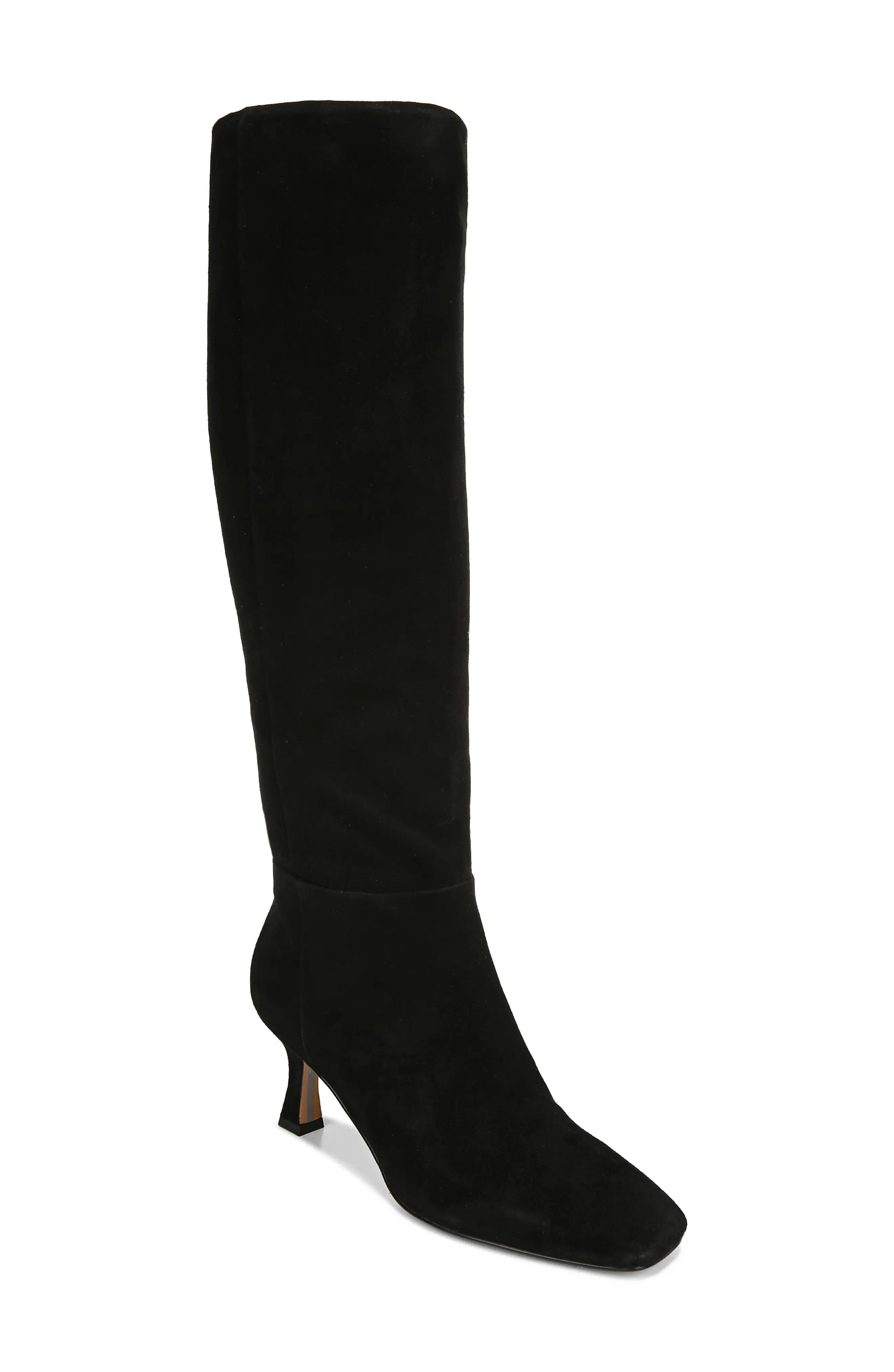 Women's Sam Edelman Lillia Knee High Boot, Size 6 M - Black | Nordstrom