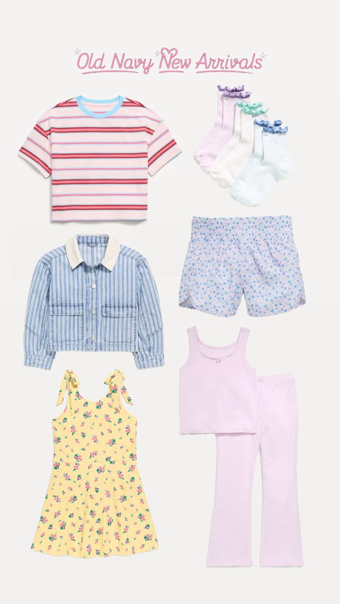 The cutest new arrivals for girls @oldnavy 💜🩵🩷

#LTKmomlife #LTKKids