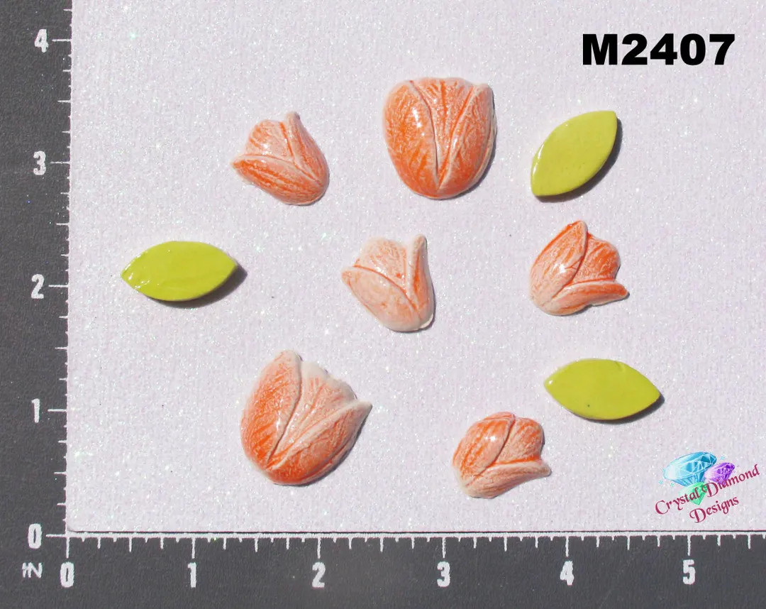 Flowers  - Kiln Fired Handmade Ceramic Mosaic Tiles M2407 | Etsy (US)