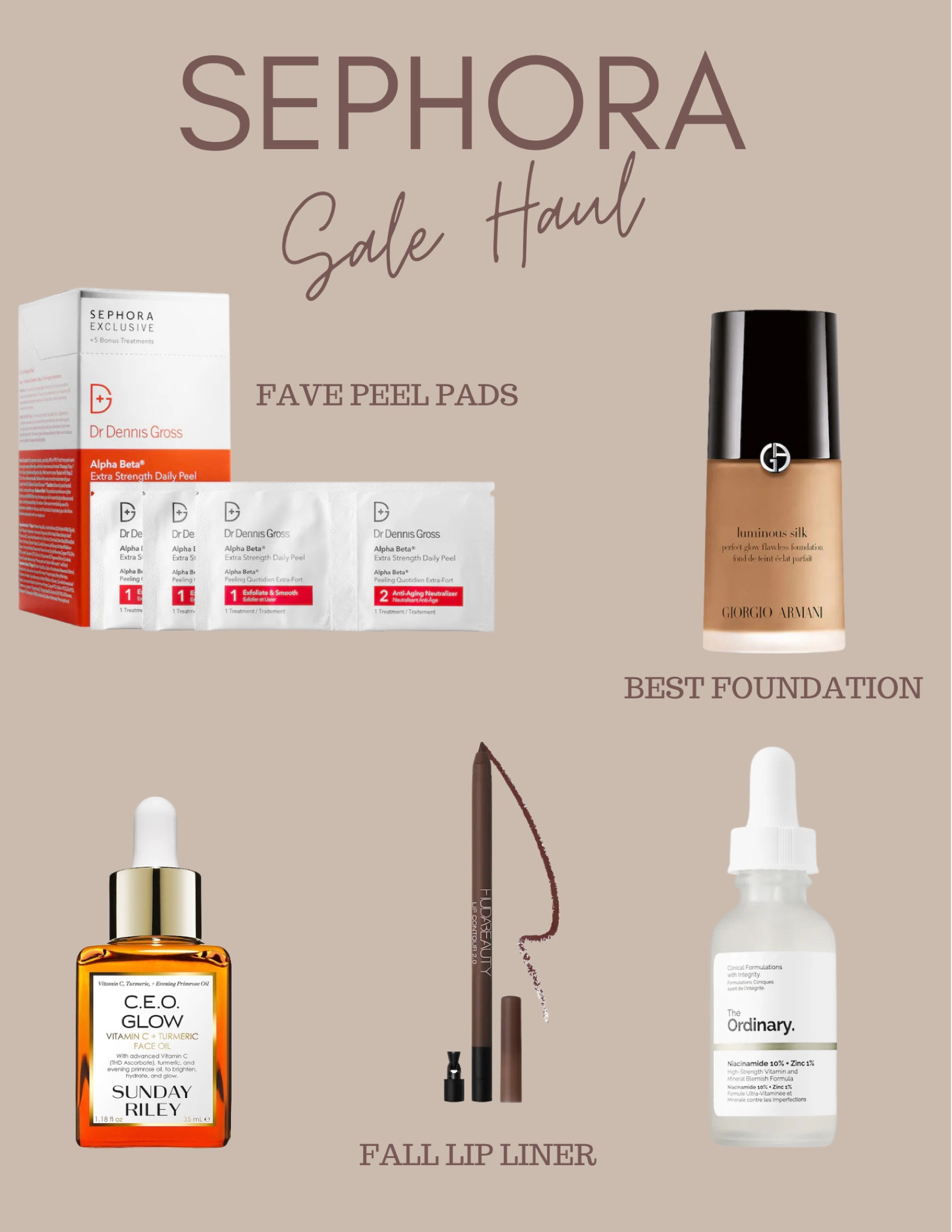 Sephora sale haul, today is the last day to shop the sale! #sephorasalehaul #sephorasale 

#LTKGiftGuide #LTKBeauty