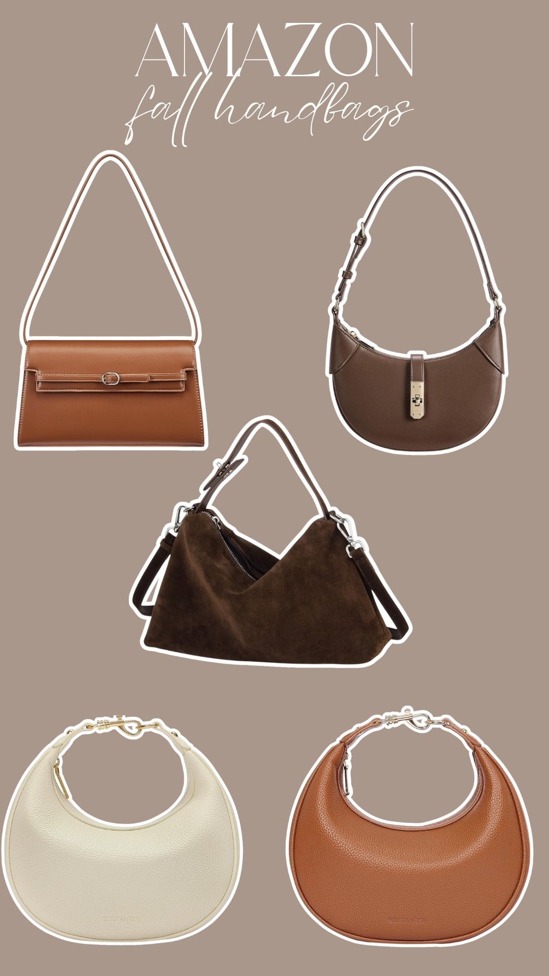 Amazon fall handbags 

#LTKStyleTip #LTKItBag #LTKSeasonal