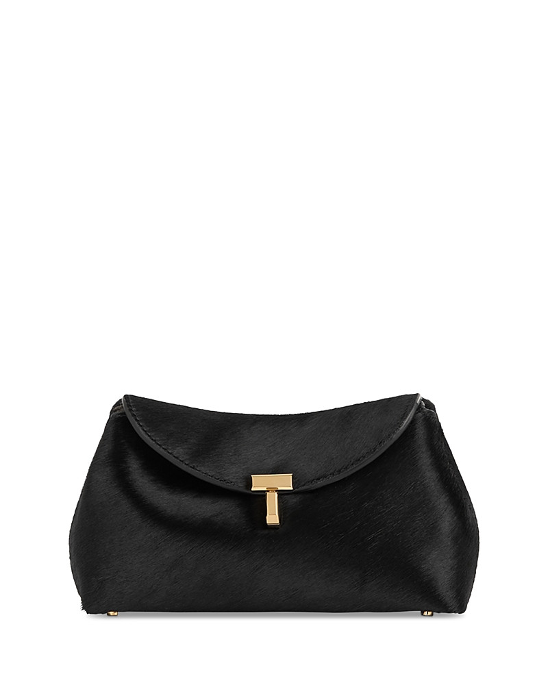 Toteme T Lock Mini Calf Hair Clutch | Bloomingdale's (US)