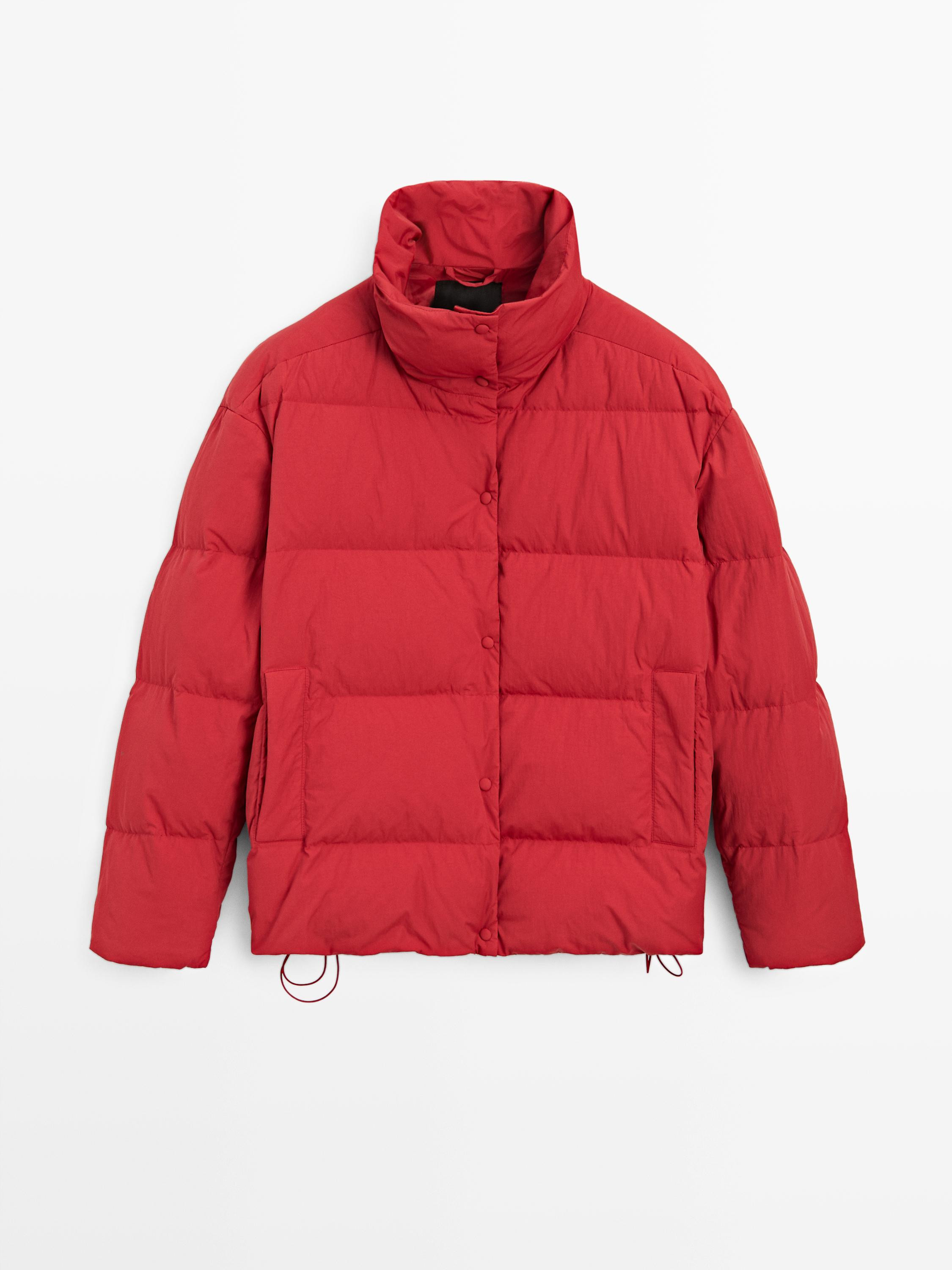 Oversize down jacket | Massimo Dutti UK