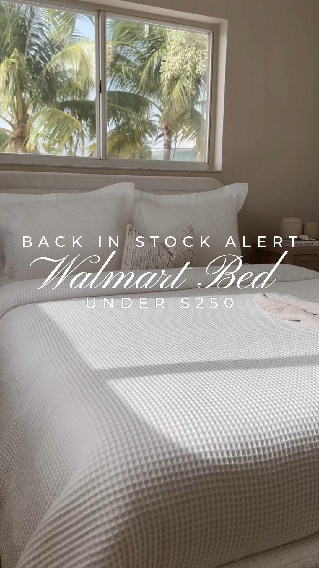 Back in stock! The Walmart Juliet boucle bed is back and under $250 - always sells out fast 💨 

#bed #walmartbed #walmart #walmarthome #bed #restock #backinstock #bedroom #bouclebed #queenbed 

#LTKSeasonal #LTKHome #LTKSaleAlert