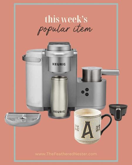 Get your home essentials this week! The coffee machine and mug are flying off the shelves! Start your day with a perfect cup of coffee and enjoy it in a stylish mug. Elevate your morning routine now!

#LTKMostLoved #LTKhome #LTKfindsunder100
