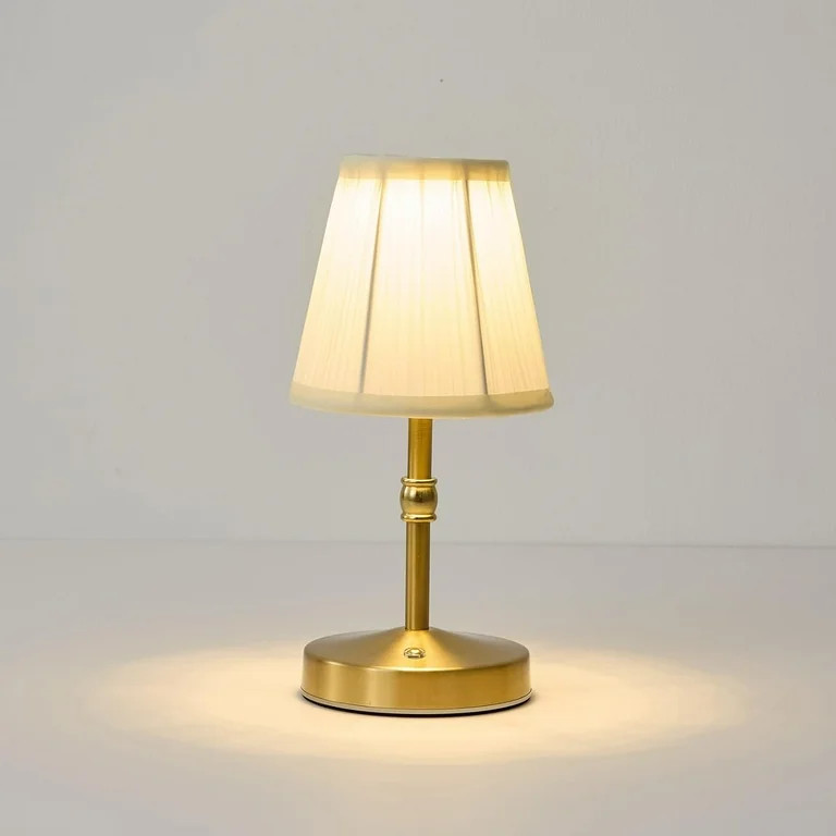 5w Led Cordless Mini Lamps,3000 mah Battery Operated Lamp,3 Color Temperature Dimmable Table Lamp... | Walmart (US)