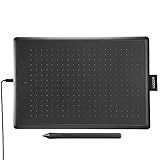One by Wacom Medium Graphics Drawing Tablet, Portable and Versatile for Students & Creators,10.9 x 7.4 inches, Ergonomic 2048 Pressure Sensitive Pen, Compatible with Chromebook, Mac & Windows | Amazon (US)