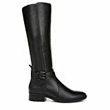 Naturalizer Women's Rena Knee High Boot, Black Wide Calf, 8.5 | Amazon (US)