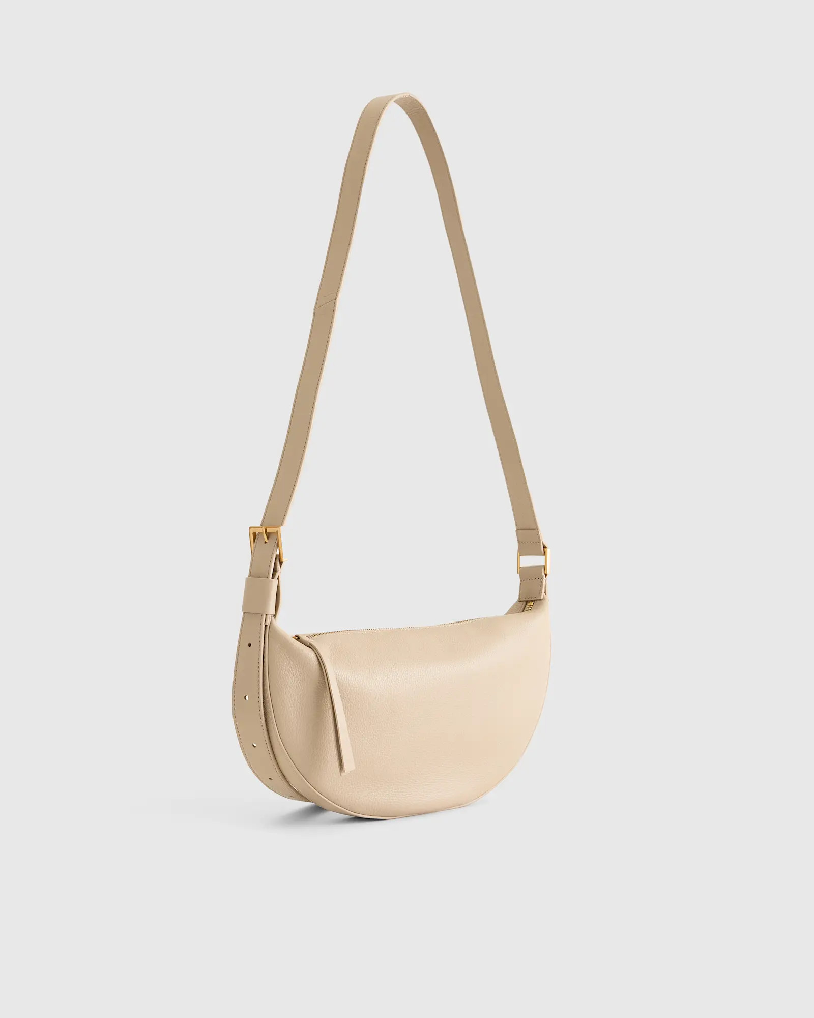 Italian Leather Slouchy Sling Crossbody | Quince