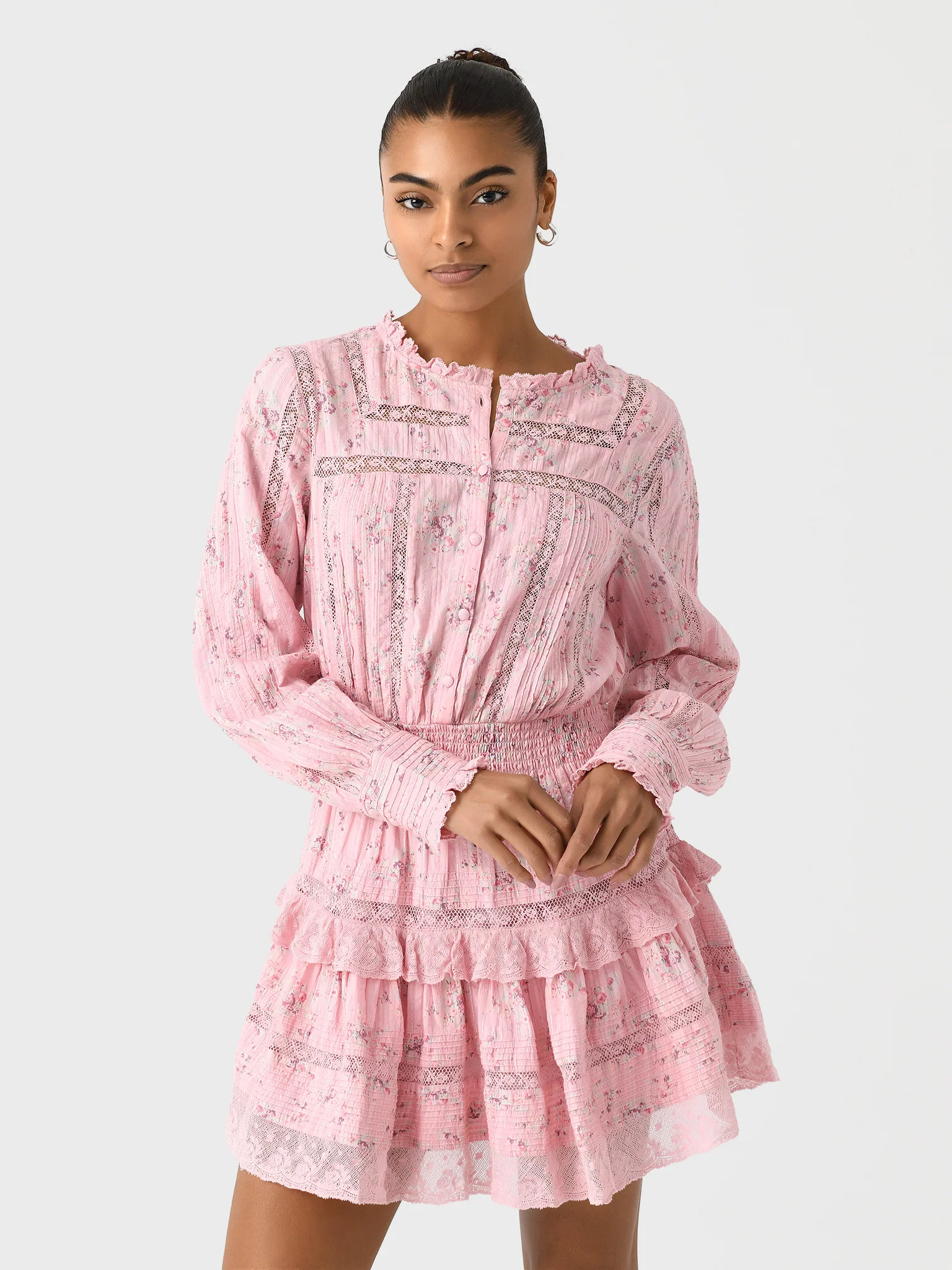 LOVESHACKFANCY
                      
                     Women's Quinty Mini Dress | Saint Bernard