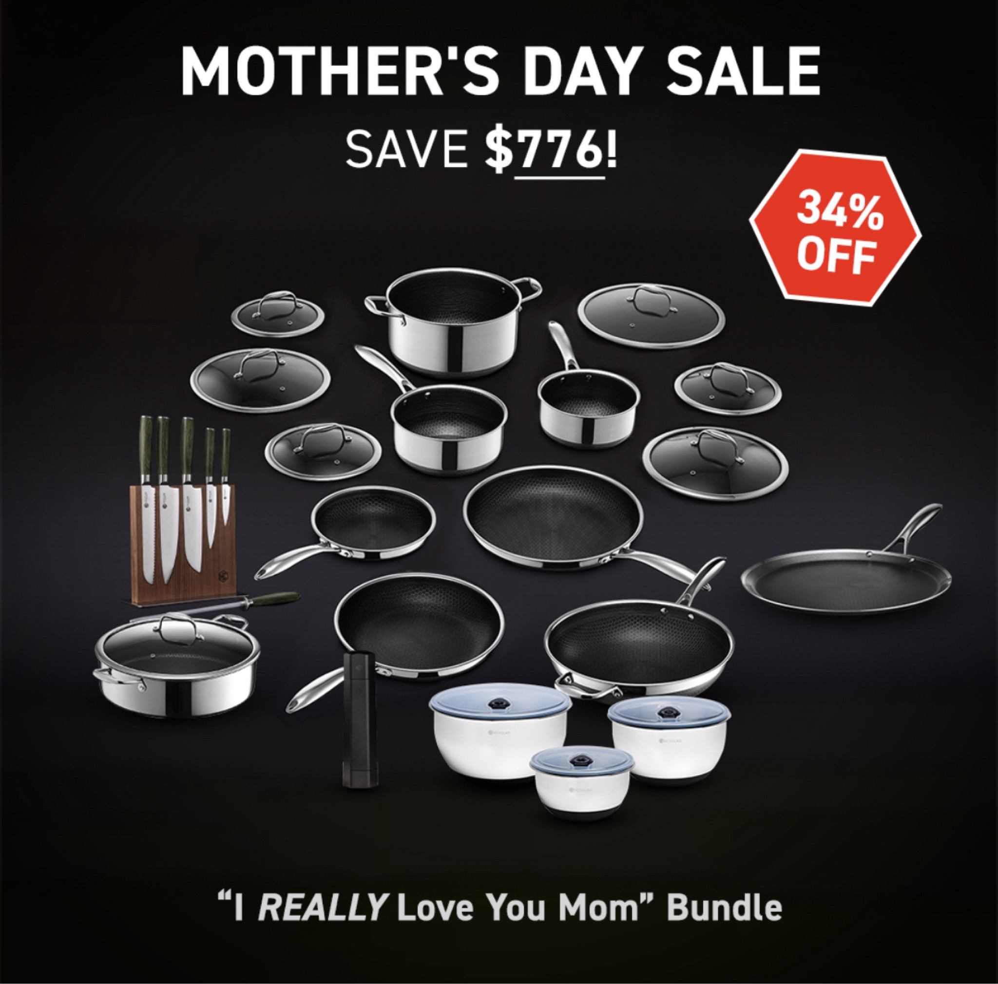Mother’s Day Sale!!! 
@hexclad
#mothersday
#mothersdaygifideas

#LTKGiftGuide #LTKsalealert #LTKhome
